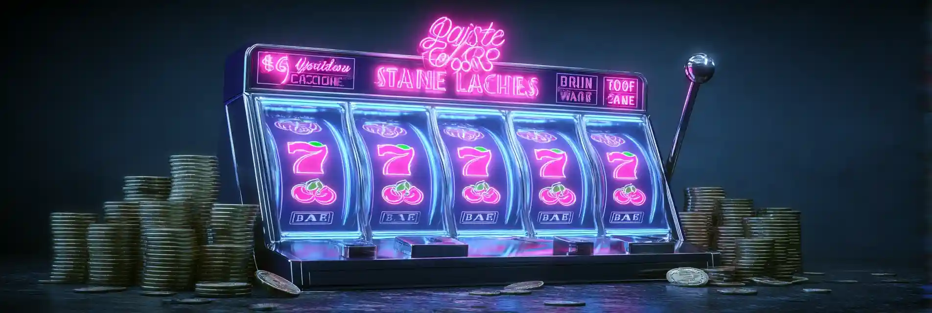 slot machine poster